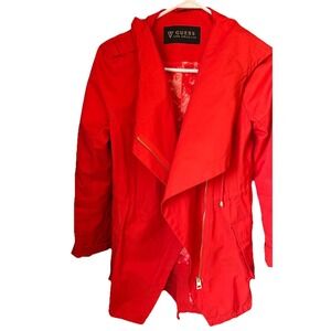 Guess Red Utility Jacket